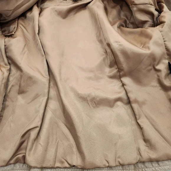 Vintage American Leather Jacket, Taupe Tan, Women's Small (listing as) - Picture 8 of 9